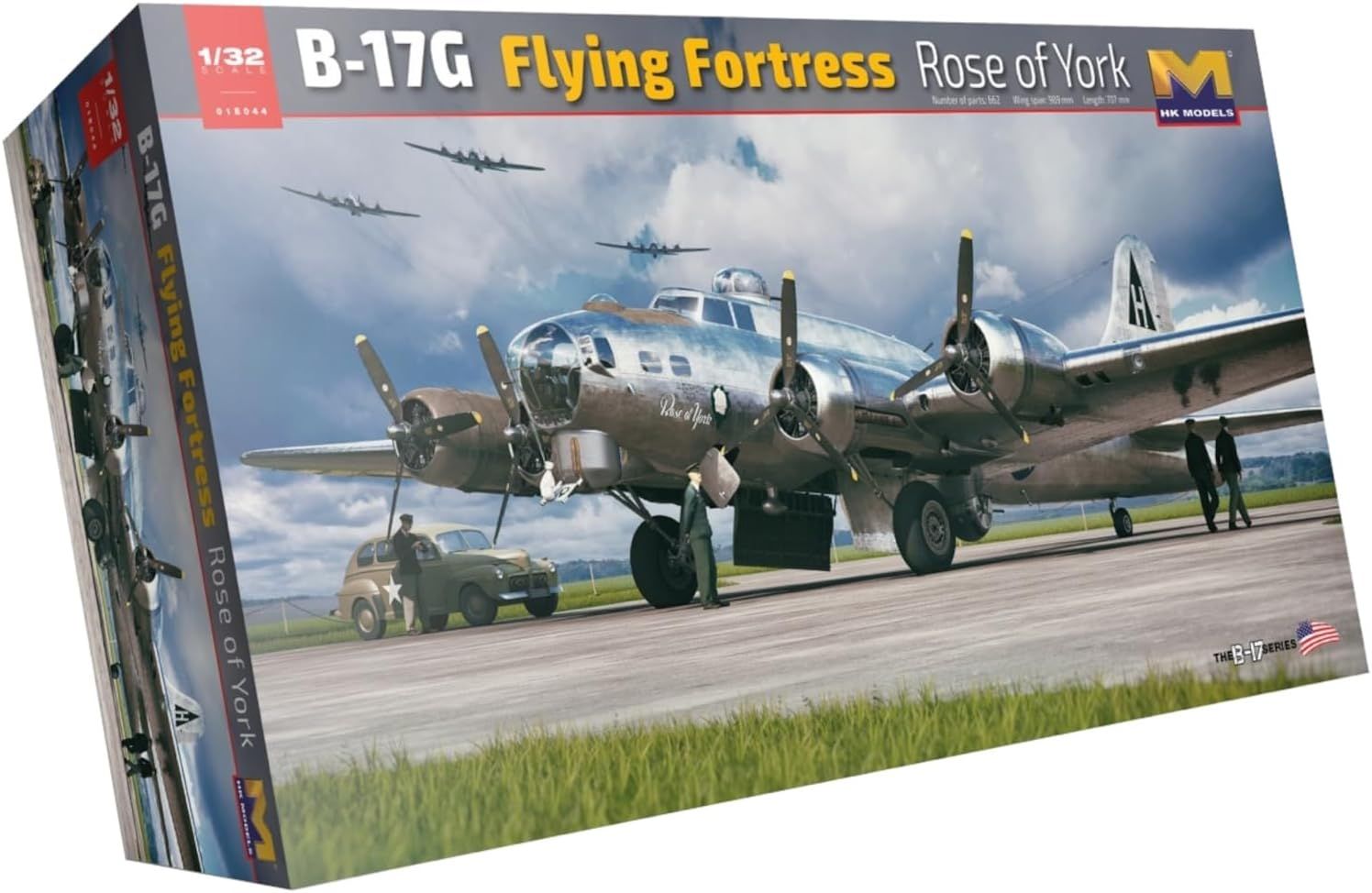 HK Models 1/32 Scale B-17G Flying Fortress 'Rose of York' Limited Edition Model Kit