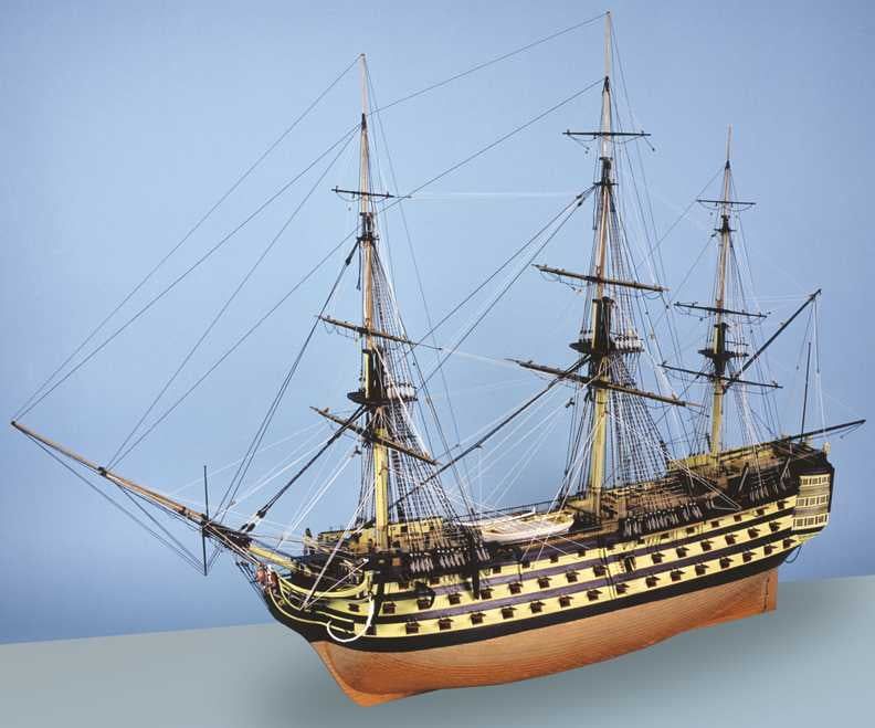 Caldercraft HMS Victory 1:72 Scale Wooden Model Ship Kit - A truly magnificent model