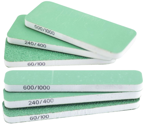 Hobbies Dual-Grit Flexi Sanders - 6 Piece Assorted Set