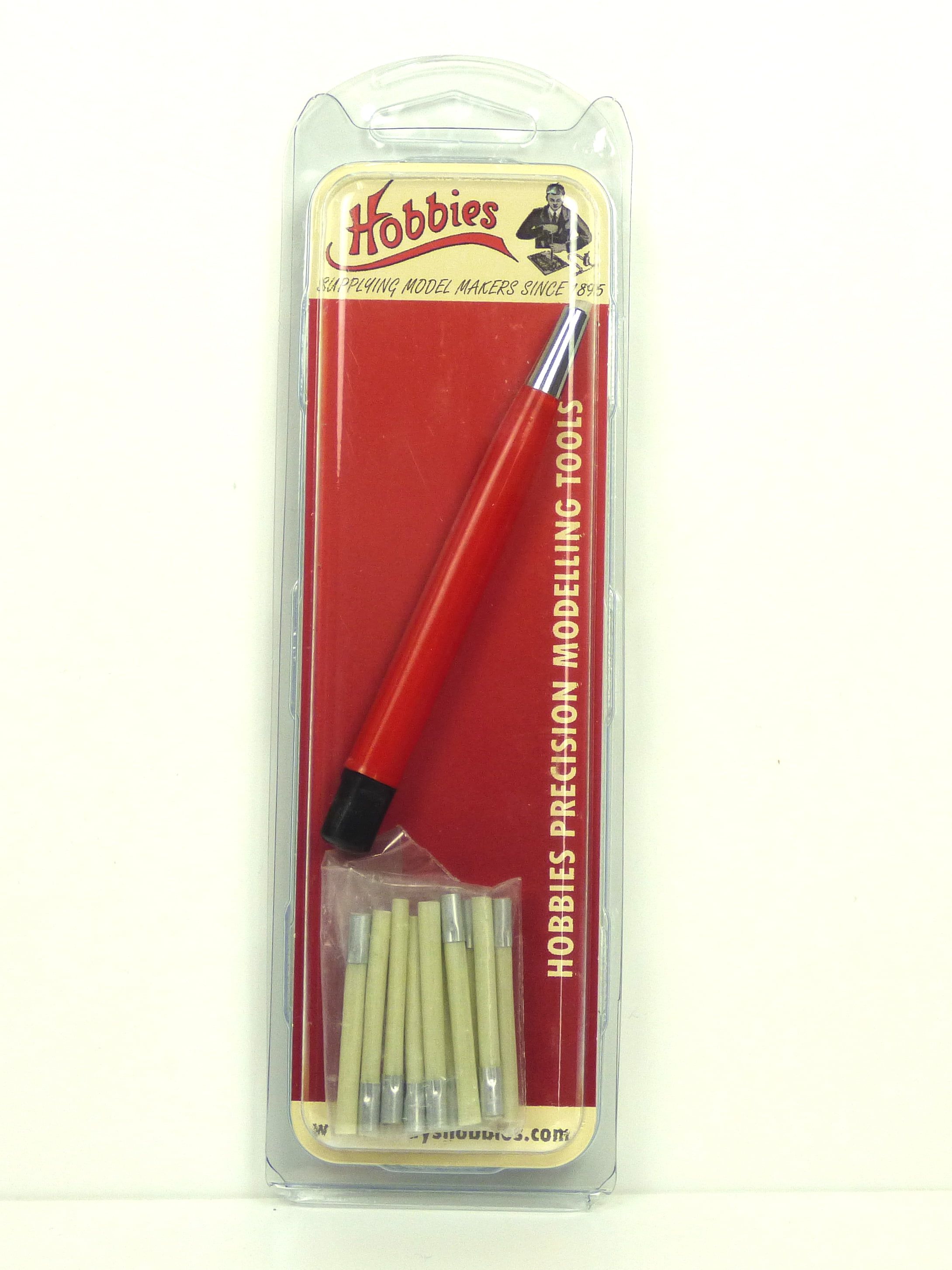 Hobbies Glass Fibre Brush Plus 10 Refills Hobbies