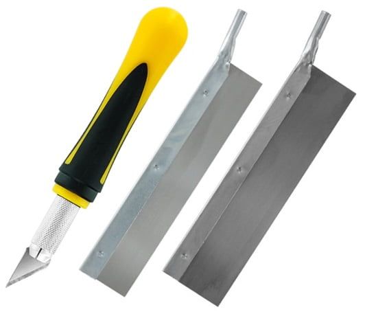Hobbies Plastic Handled Craft Knife & Two Saw Blades