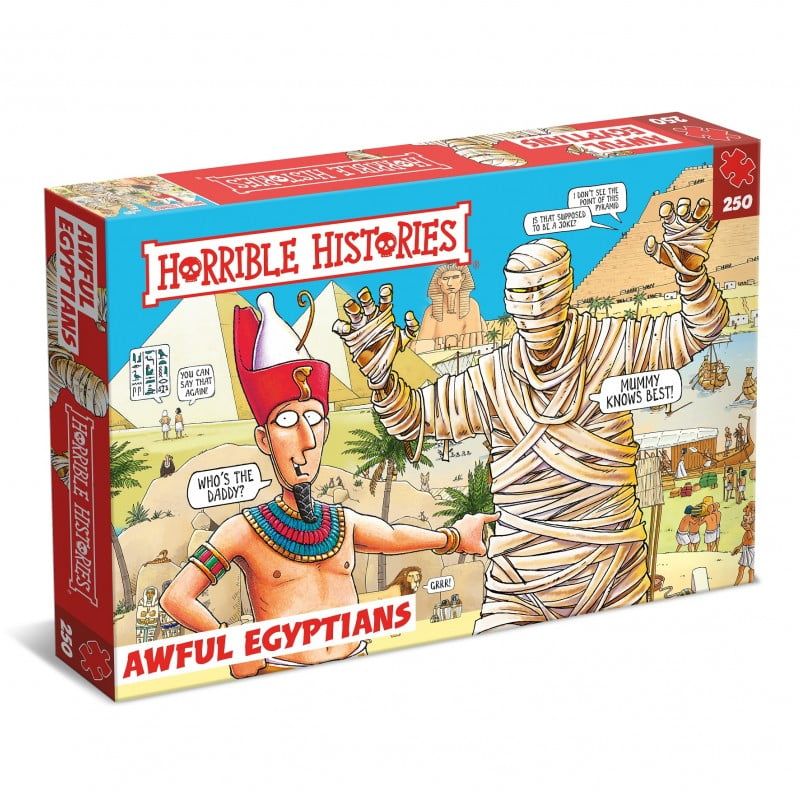 Horrible Histories Awful Egyptians 250 Piece Jigsaw
