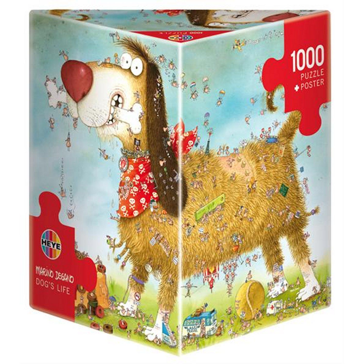 Heye Puzzles A Dog's Life 1000 Piece Jigsaw Hobbies