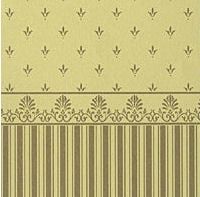 Grosvenor Gold and Beige Wallpaper for 12th Scale Dolls House