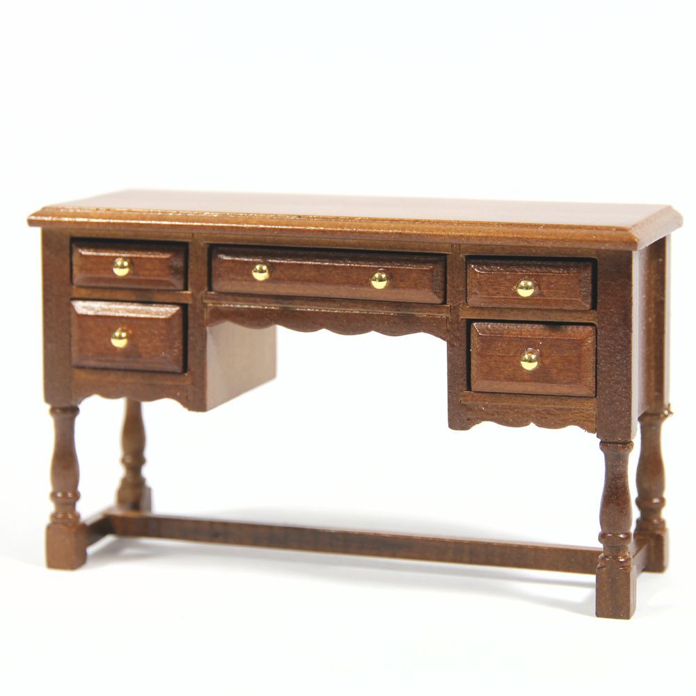 Oak Dressing Table for 12th Scale Dolls House