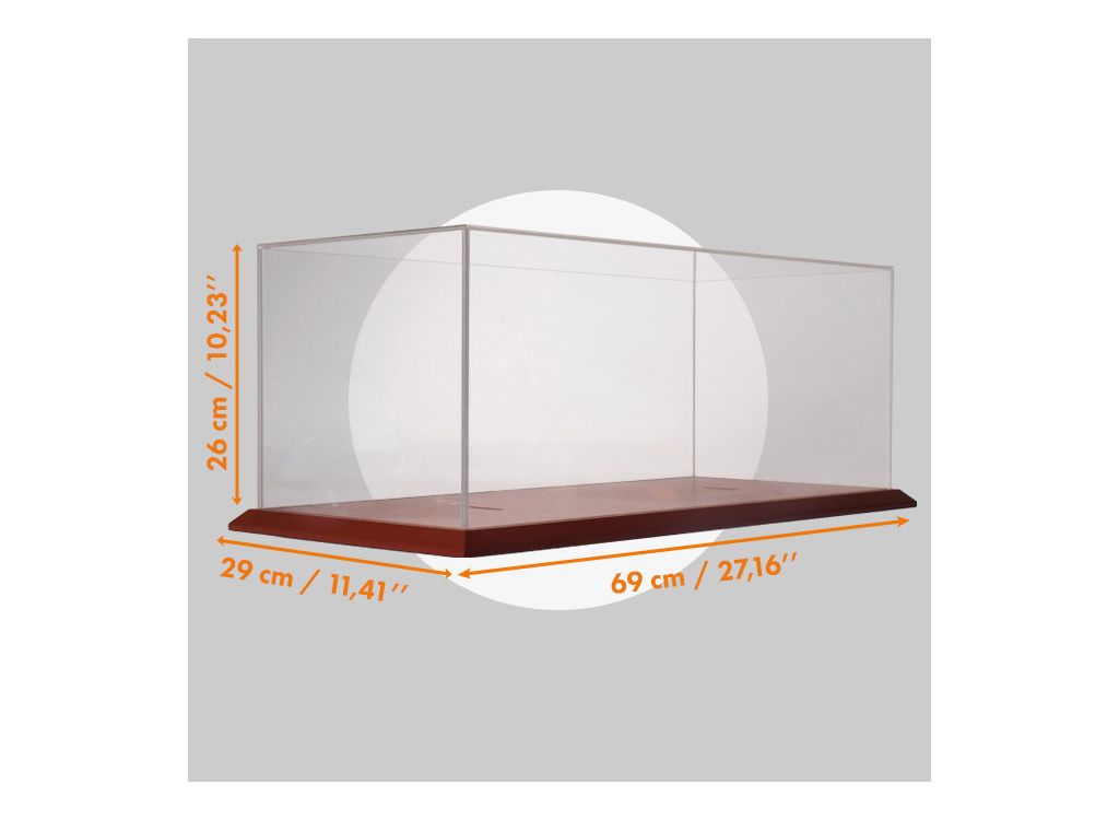 IXO 1/8 Scale Perspex Display Case with Base