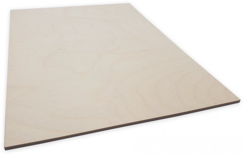 30cm x 21cm A4 Rectangle Poplar Ply Wood Blank