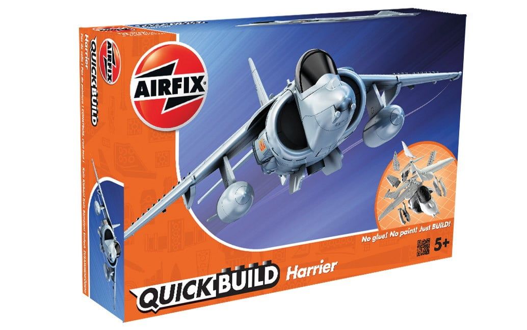 Airfix QUICK BUILD Harrier Model Kit