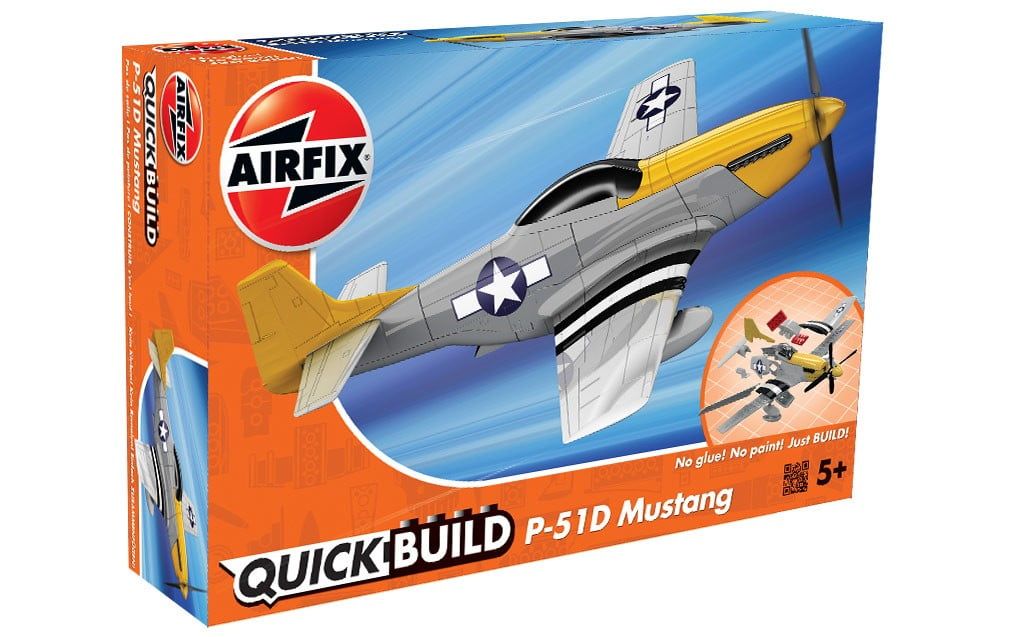 Airfix QUICK BUILD Mustang P-51D Model Kit