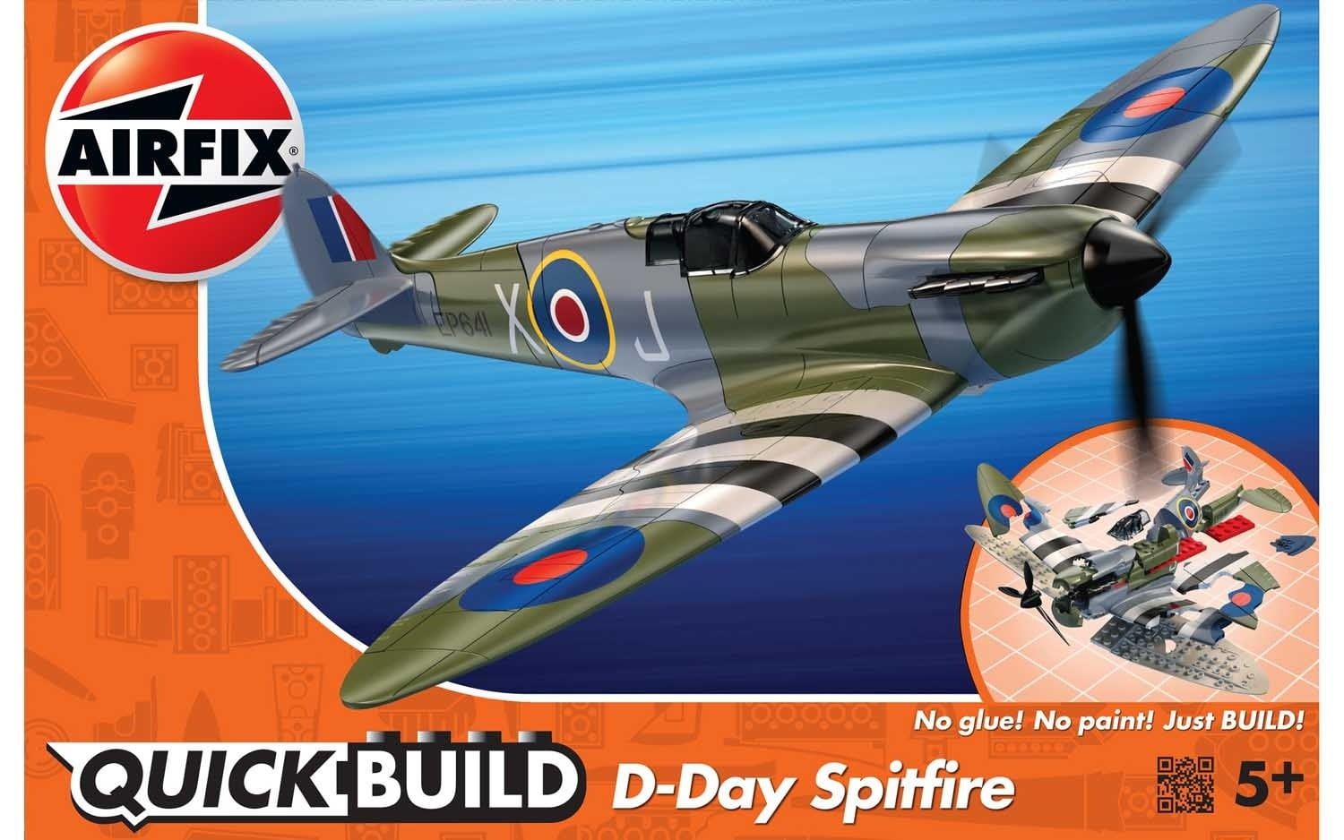 Airfix QUICKBUILD D-Day Spitfire Model Kit