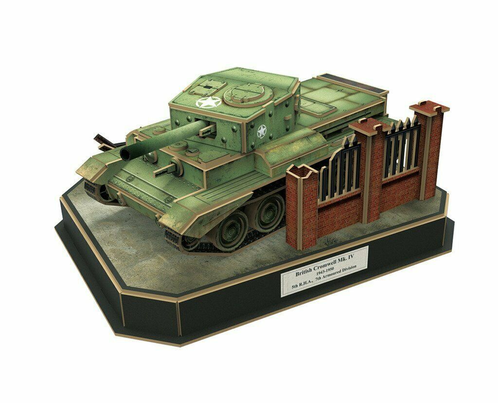 CubicFun JS4203H Cromwell Tank 3D Puzzle