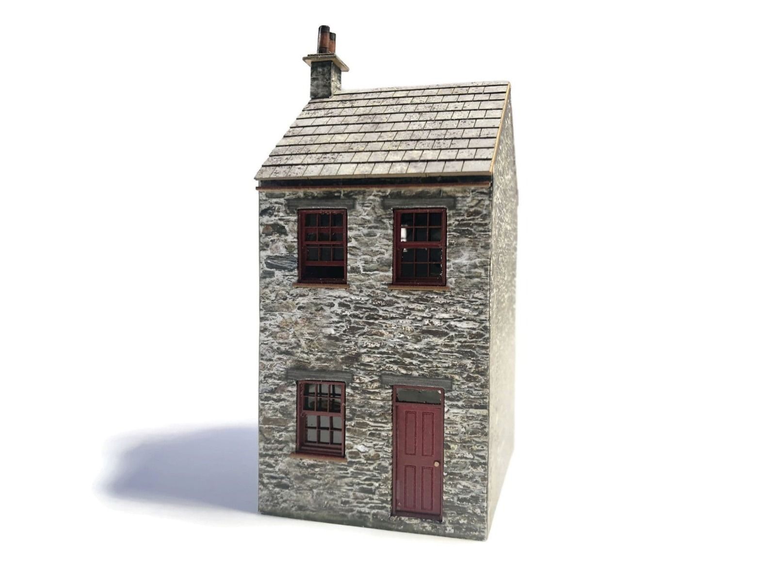 Scale Model Scenery Terraced House / Cottage OO Gauge