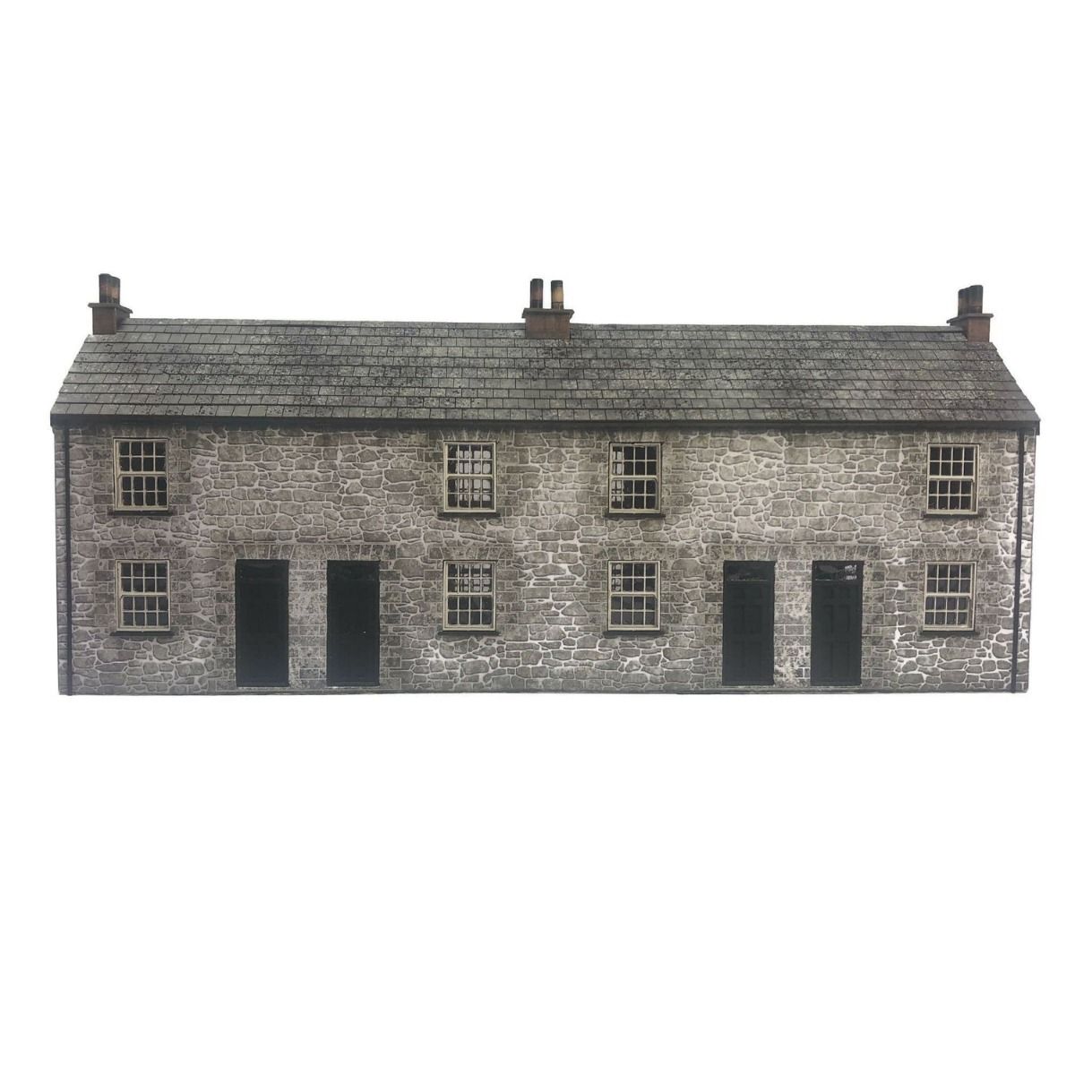Scale Model Scenery Terraced Cottages/Houses OO Gauge