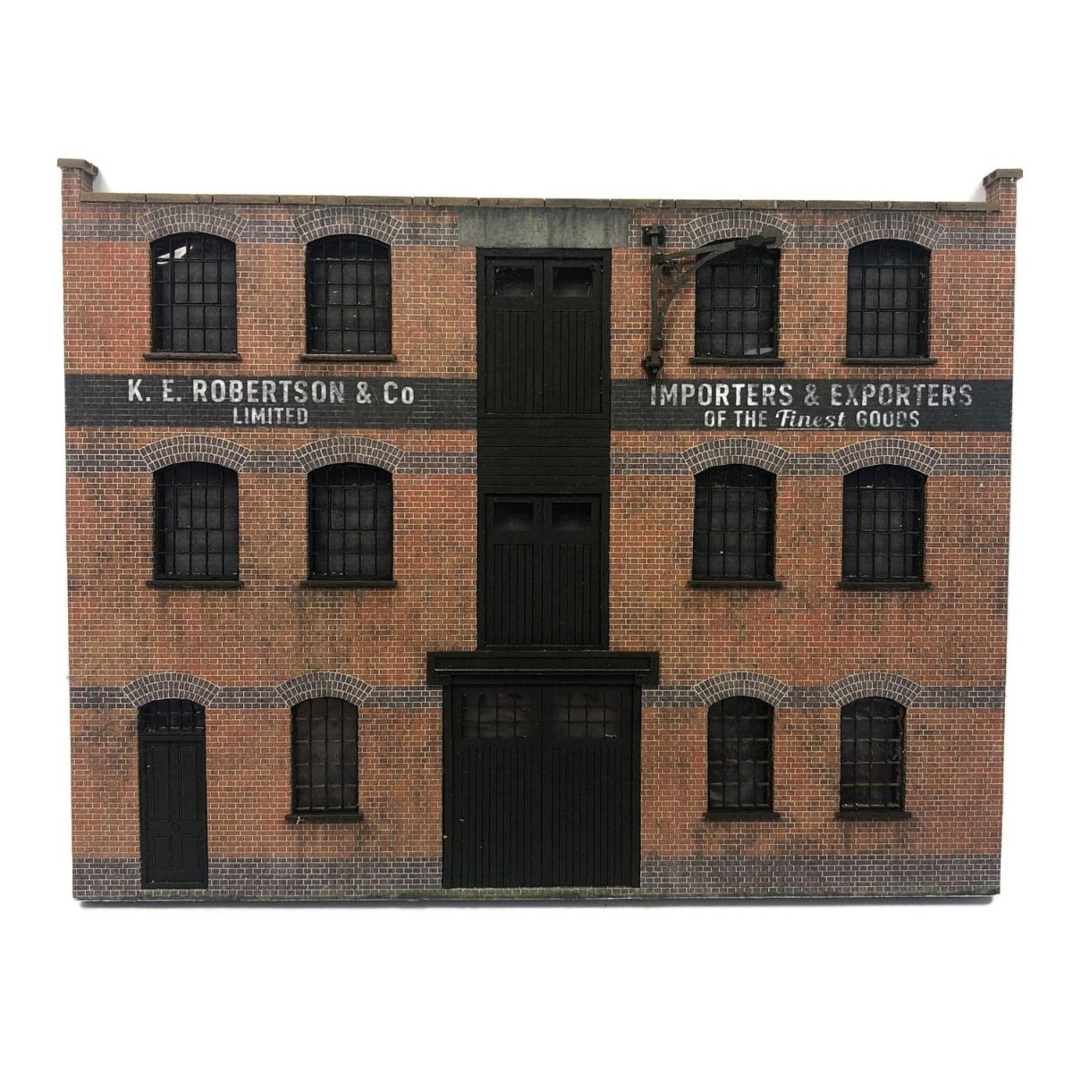 Scale Model Scenery Ultra-Low Relief Bonded Warehouse OO Gauge