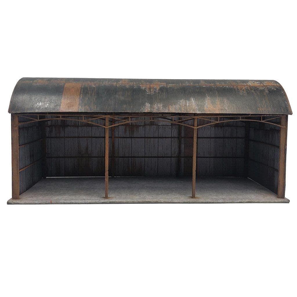 Scale Model Scenery Dutch Barn / Saw Mill OO Gauge
