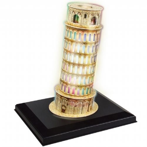 CubicFun L502H Leaning Tower of Pisa with LED Light 3D Puzzle