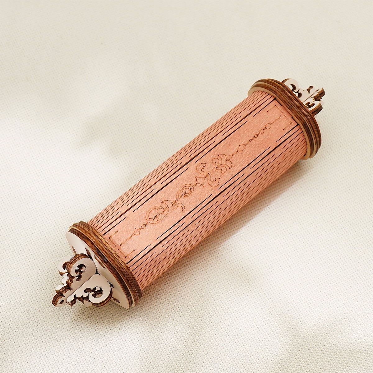 ROKR Romantic Notes Wall Clock Wooden Kit Hobbies