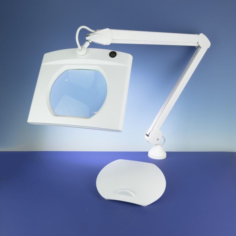 LED Rectangular Magnifier Lamp