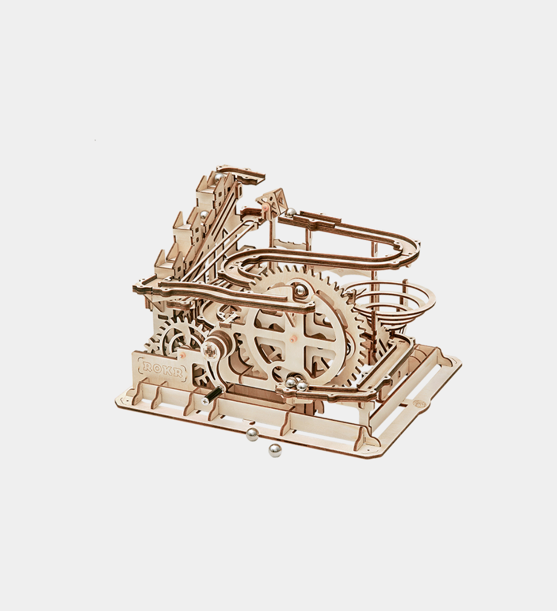 ROKR Marble Parkour Wooden Model Kit