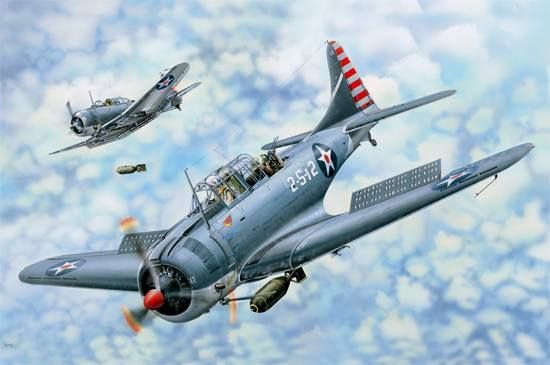 I Love Kit 1/18 Scale SDB-3 Dauntless Model Kit