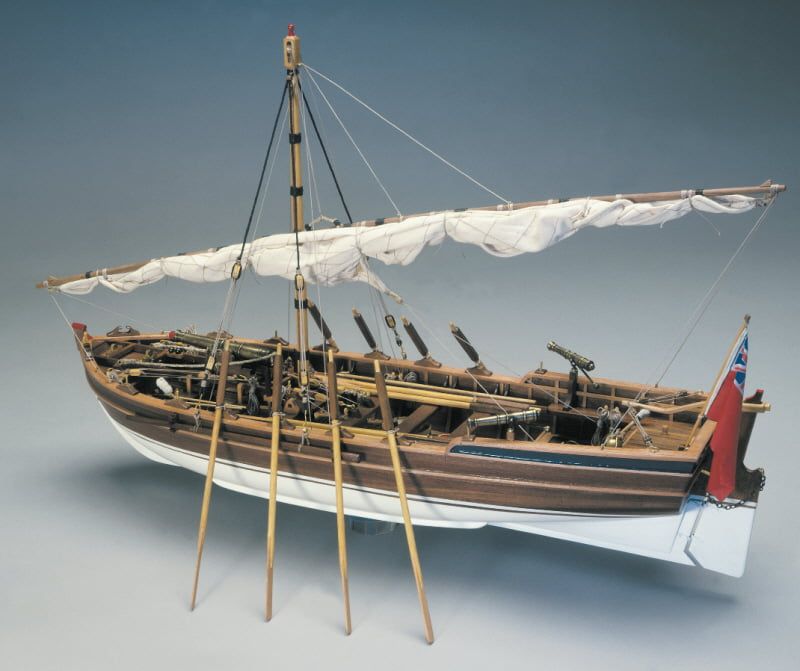 Mantua Models 1/16 Scale Armed Pinnace Model Kit