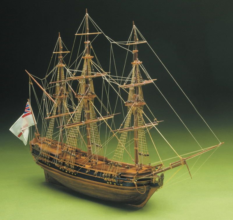 Mantua Models 1/60 Scale President English Frigate 1750 Period Model Kit