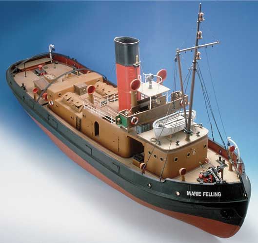 Caldercraft 1/32 Scale Marie Felling Double Screw Harbour Tug Model Ship Kit