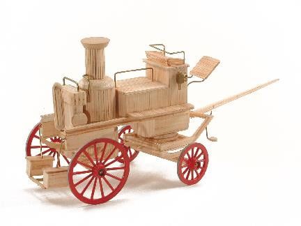 Match Craft Horse Drawn Fire Engine Matchstick Kit