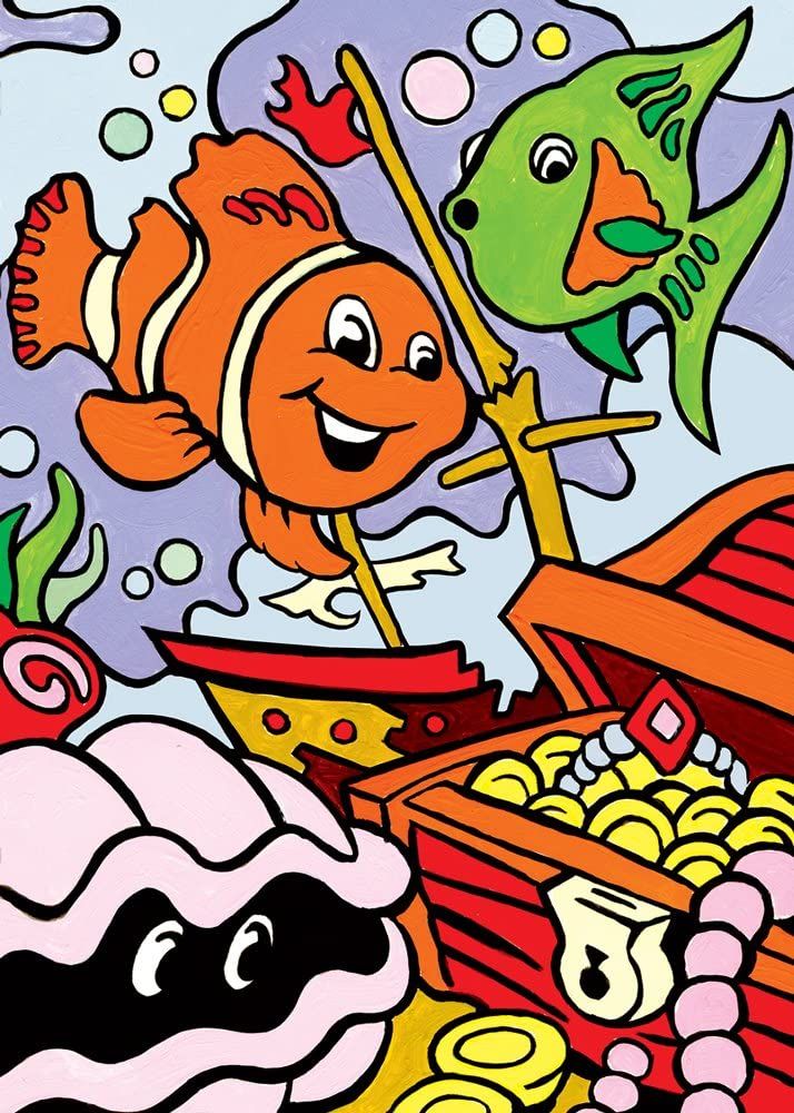 First Painting By Numbers Underwater Hobbies