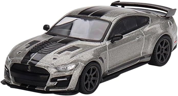 Mini GT 1/64 Scale Shelby GT500 Signature Edition Widebody Pepper Grey Metallic (LHD) Die Cast Model