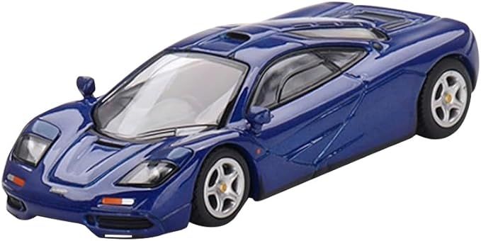 Mini GT 1/64 Scale McLaren F1 Cobalt Blue (LHD) Die Cast Model