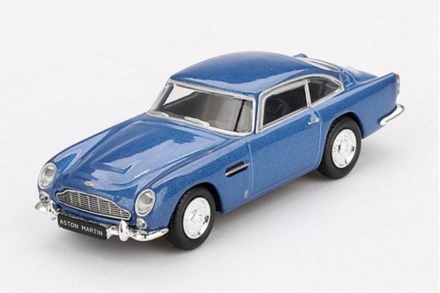 Mini GT 1/64 Scale Aston Martin DB5 Sierra Blue (RHD) Die Cast Model