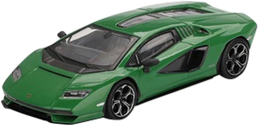 Mini GT 1/64 Scale Lamborghini Countach LPI 800-4 Verde Medio (LHD) Die Cast Model