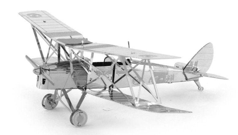 Metal Earth de Havilland Tiger Moth 3D Metal Model Kit