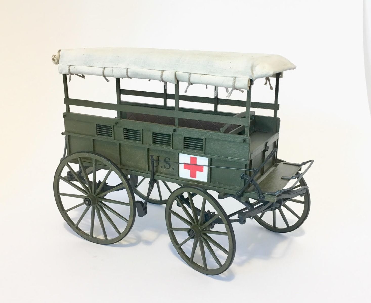 Guns of History 1/16 Scale Civil War Rucker Ambulance Kit Hobbies