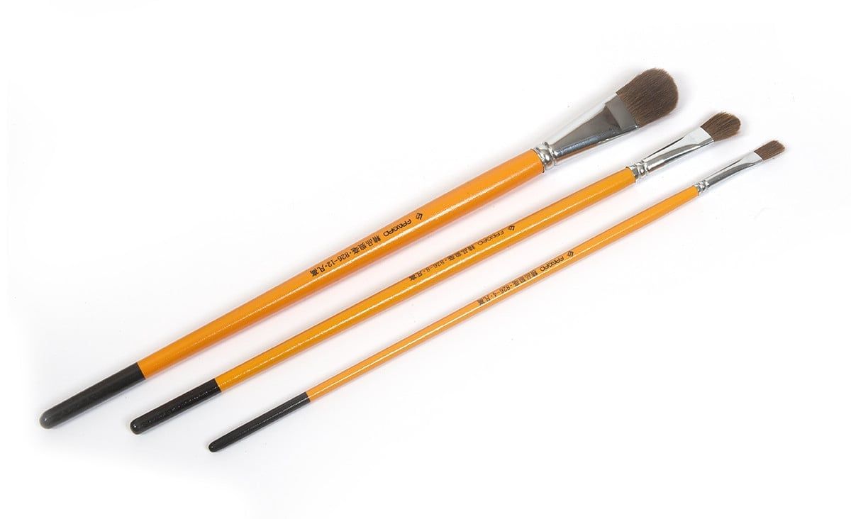 Occre Set of 3 Brushes