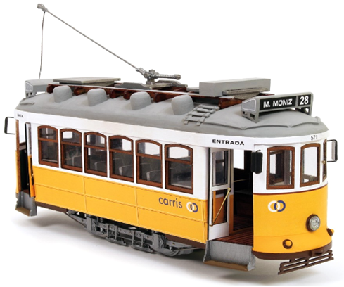Occre 1/24 Scale Lisbon Tram Model Kit