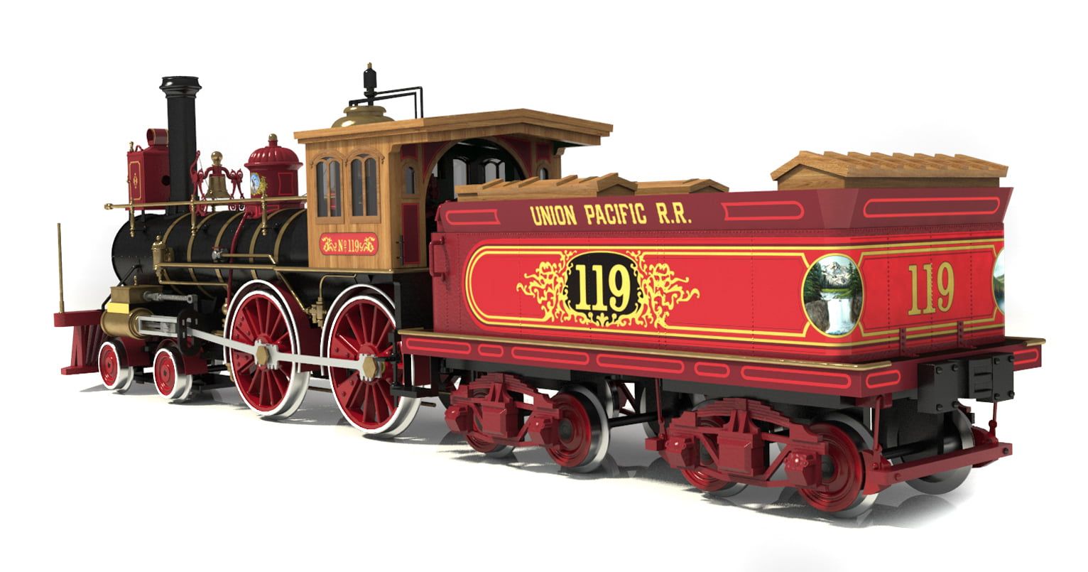 Occre Rogers 119 Wild West 132 Scale Model Train Kit 54008