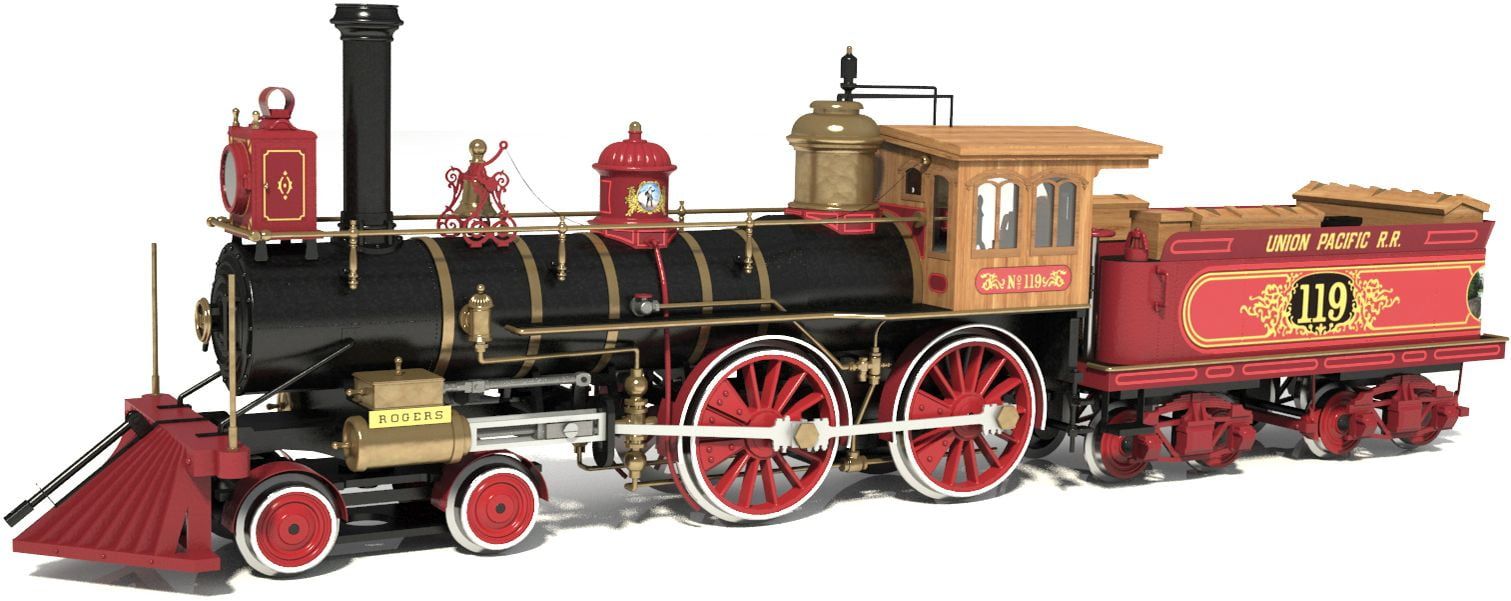 Occre Rogers 119 Wild West 132 Scale Model Train Kit 54008 Hobbies