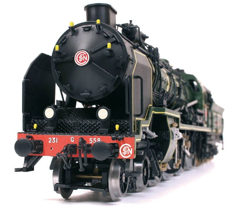 Occre 1/32 Scale Pacific 231 Train Locomotive Model Kit