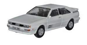 Oxford Diecast 1/76 Scale Audi Quattro Alpine White Die Cast Model 
