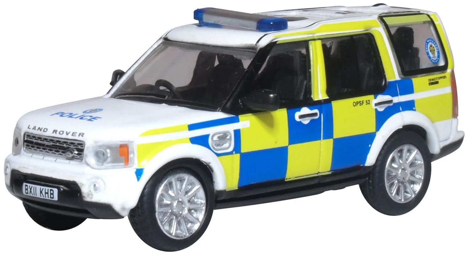 Oxford Diecast 1/76 Scale West Midlands Police Land Rover Discovery 4 Die Cast Model 