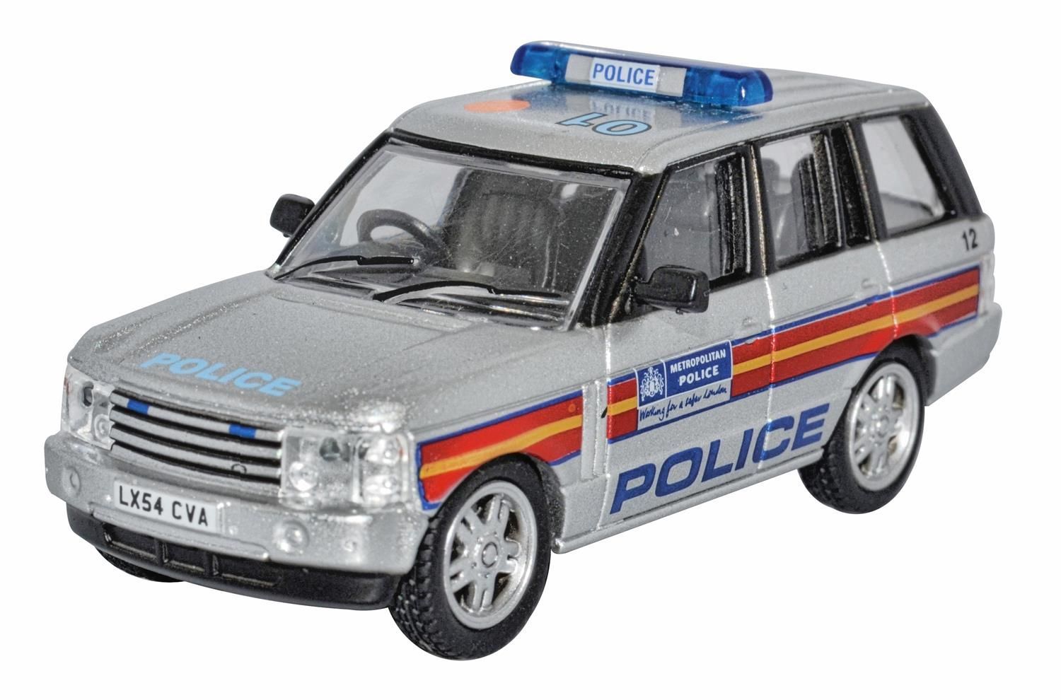 Oxford Diecast 1/76 Scale Range Rover 3rd Generation Metropolitan Police Die Cast Model