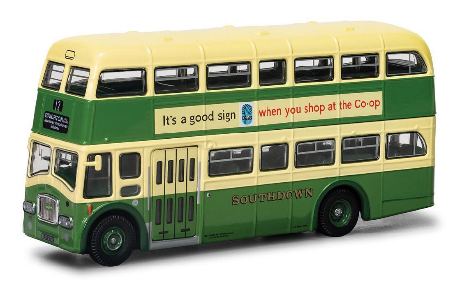 Corgi 1/76 Scale Leyland PD3 'Queen Mary' - Southdown Die Cast Model