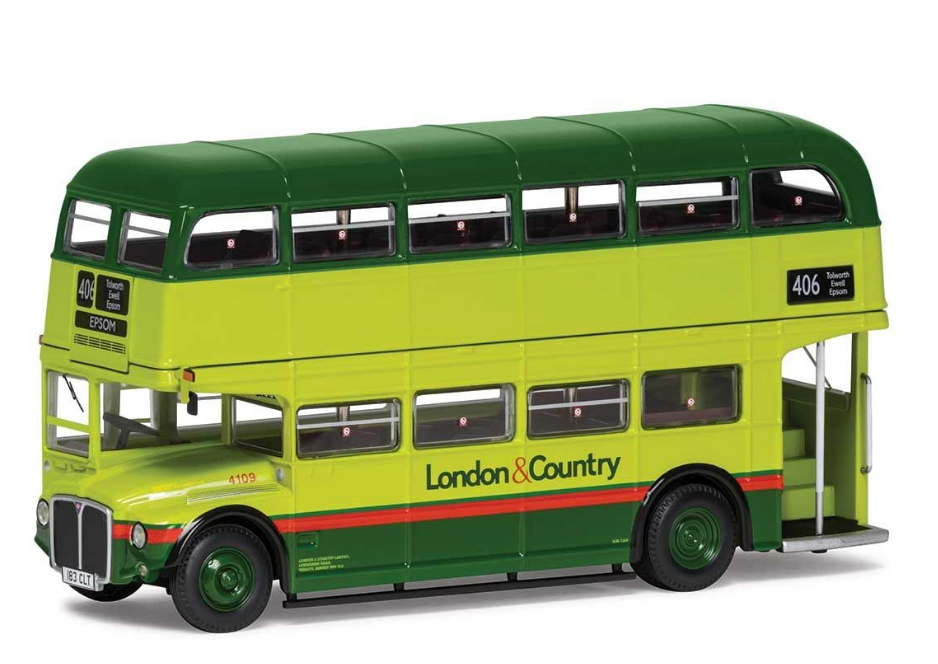 Corgi 1/76 Scale Routemaster -London & Country- Route 406- Epsom Die Cast Model