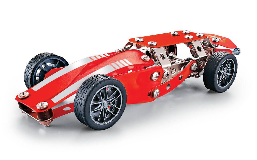 Drag Car Metal Construction Set