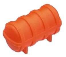2 x Orange Robbe Life Rafts For Model Boats