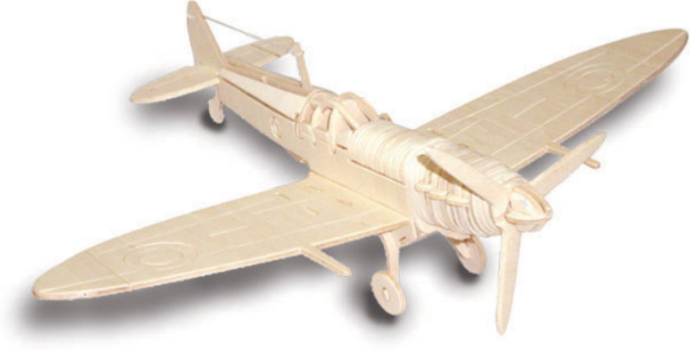 Quay Spitfire Wooden Model Kit