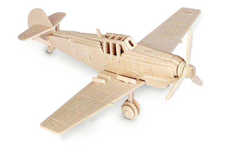 Quay Messerschmitt BF 109 Wooden Model Kit