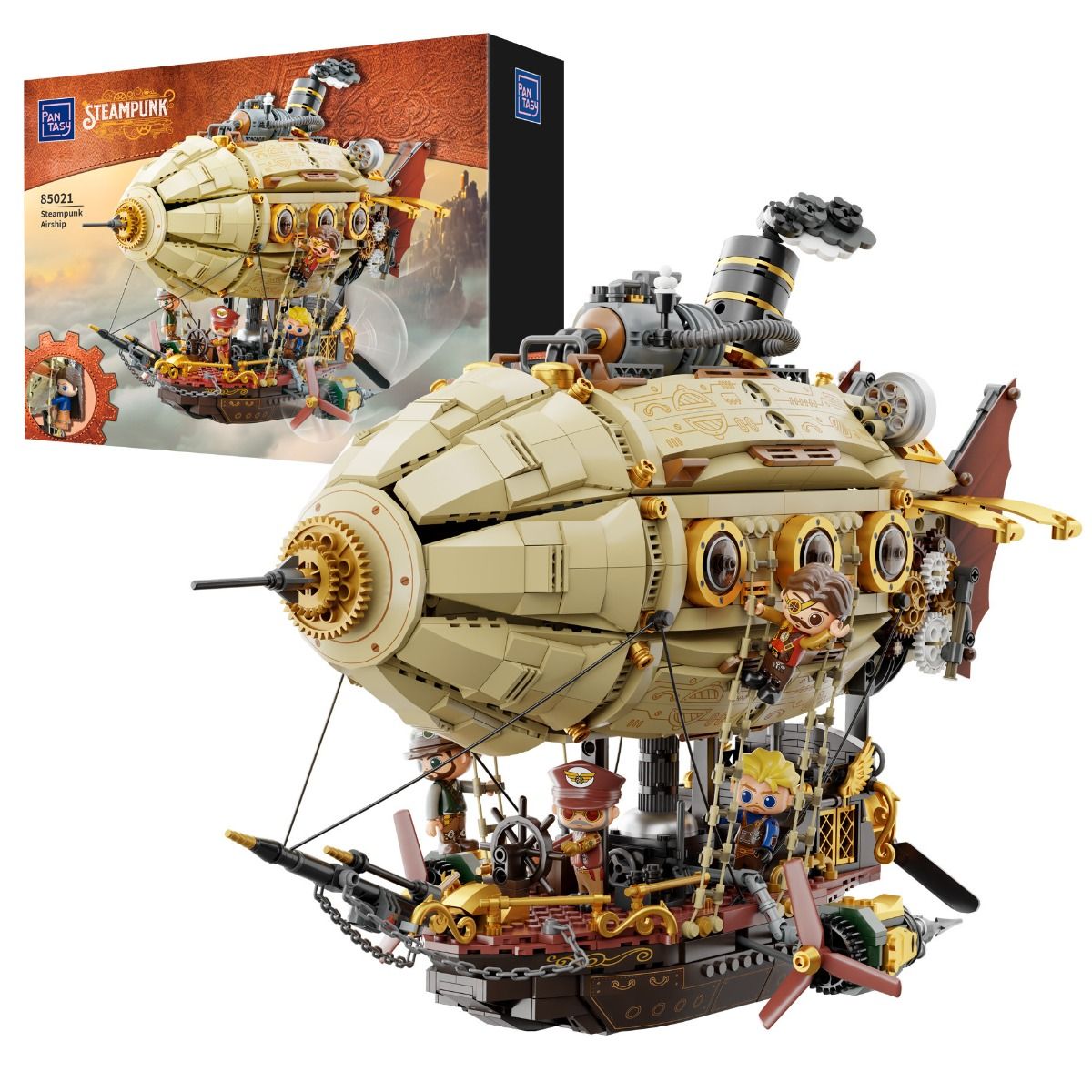 Pantasy Steampunk Airship Model Kit